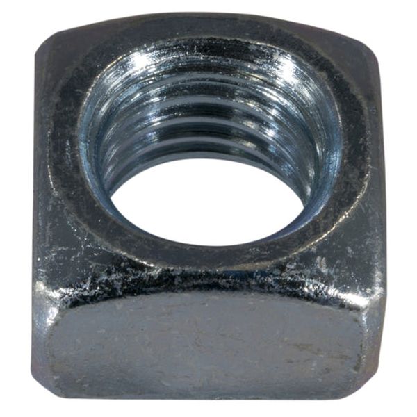 3/4"-10 Zinc Plated Steel Coarse Thread Square Nuts