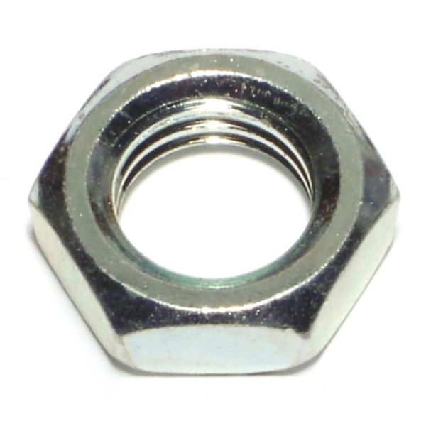 3/4"-10 x 1-1/4" Zinc Plated Steel Coarse Thread Hex Jam Nuts