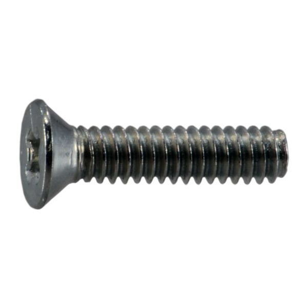 #3-48 x 7/16" Zinc Plated Steel Coarse Thread Phillips Flat Head Machine Screws