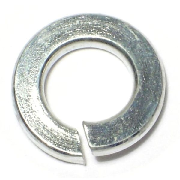 3/8" x 11/16" Zinc Plated Grade 2 Steel Split Lock Washers
