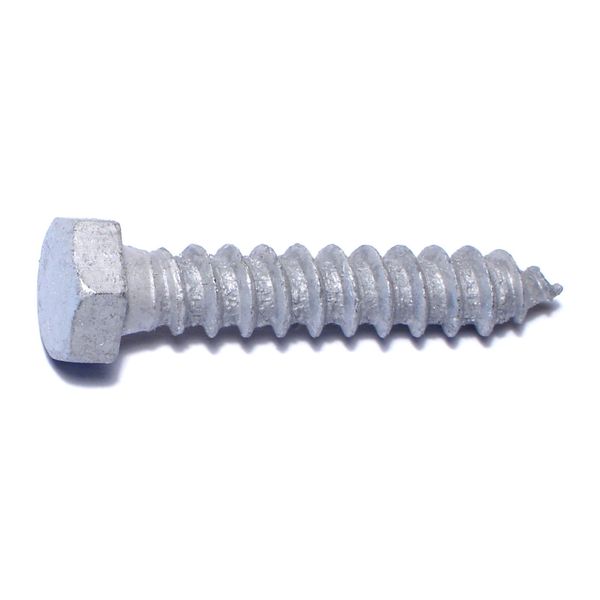 3/8" x 2" Hot Dip Galvanized Steel Hex Head Lag Screws