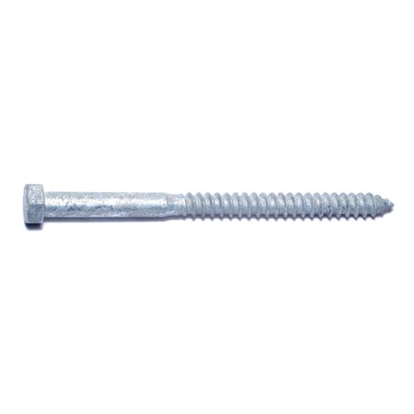 3/8" x 5-1/2" Hot Dip Galvanized Steel Hex Head Lag Screws