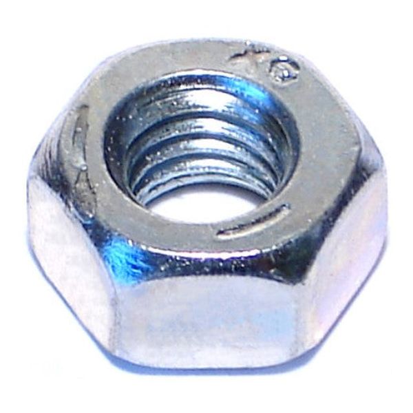 3/8"-16 Zinc Plated Grade 5 Steel Coarse Thread Heavy Hex Nuts