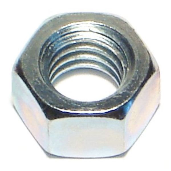 3/8"-16 Zinc Plated Grade 5 Steel Coarse Thread Hex Nuts
