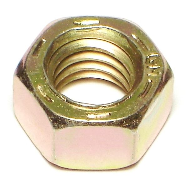 3/8"-16 Zinc Plated Grade 8 Steel Coarse Thread Hex Nuts