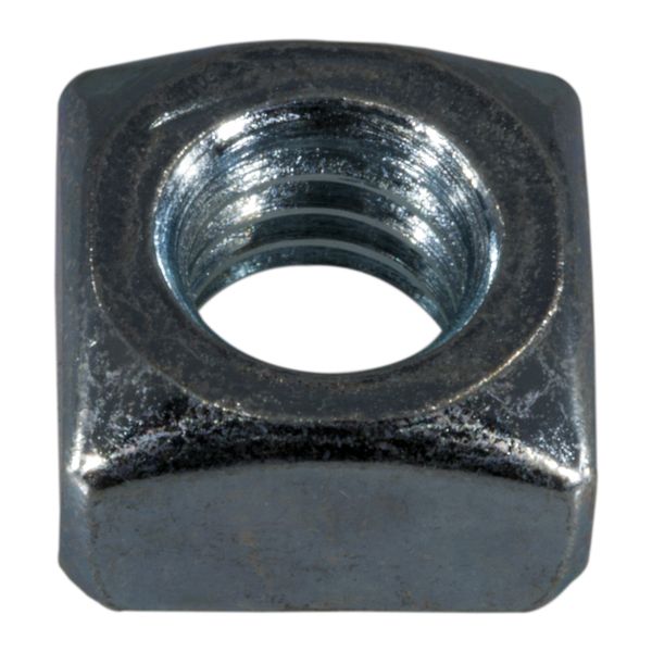 3/8"-16 Zinc Plated Steel Coarse Thread Square Nuts