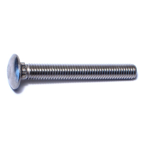 3/8"-16 x 3" 18-8 Stainless Steel Coarse Thread Carriage Bolts