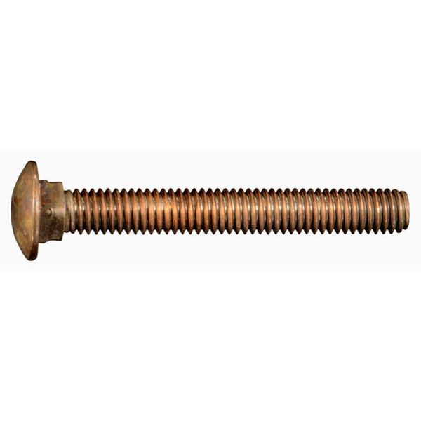 3/8"-16 x 3" Silicon Bronze Coarse Thread Carriage Bolts