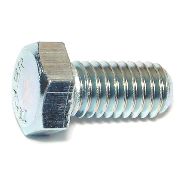 3/8"-16 x 3/4" Zinc Plated Grade 2 / A307 Steel Coarse Thread Hex Bolts