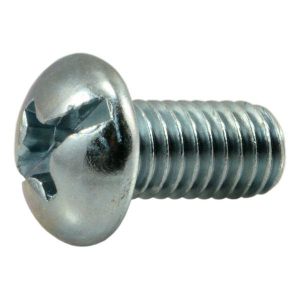 3/8"-16 x 3/4" Zinc Plated Steel Coarse Thread Combo Round Head Machine Screws