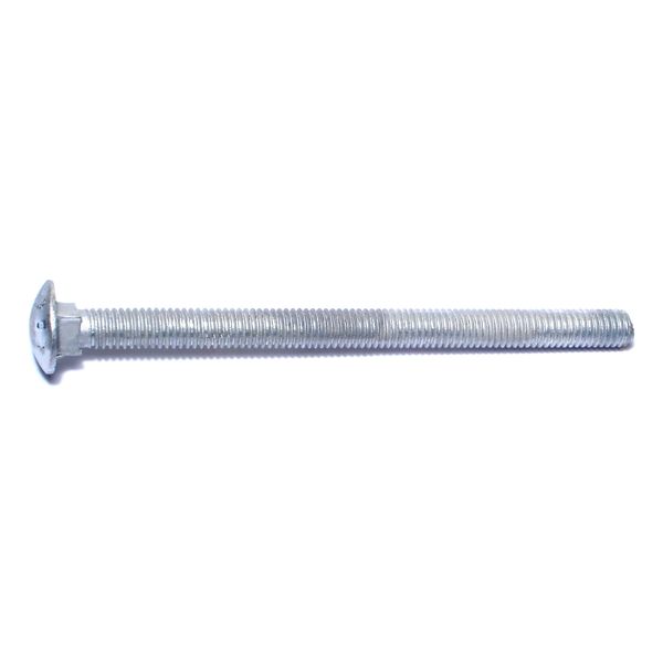 3/8"-16 x 5-1/2" Hot Dip Galvanized Grade 2 / A307 Steel Coarse Thread Carriage Bolts