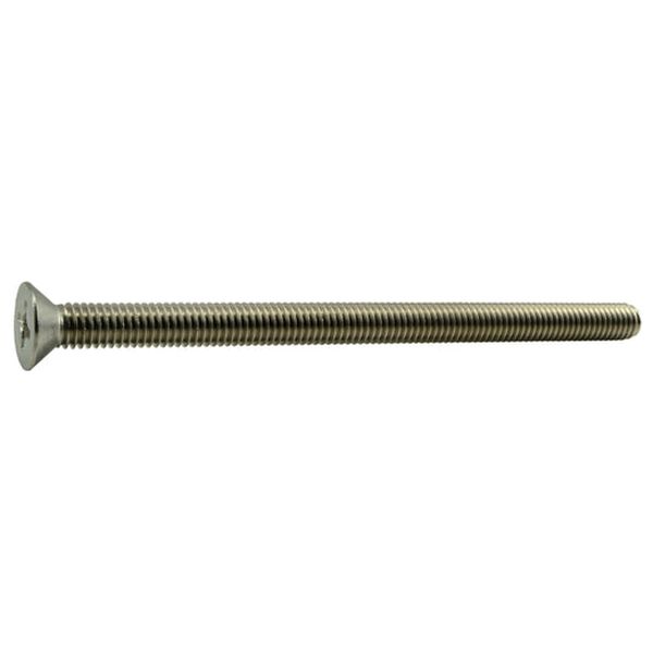3/8"-16 x 6" 18-8 Stainless Steel Coarse Thread Phillips Flat Head Machine Screws