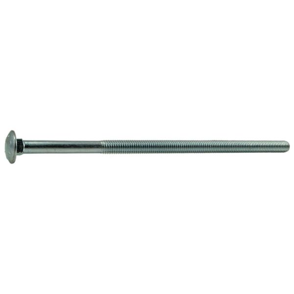 3/8"-16 x 8-1/2" Zinc Plated Grade 2 / A307 Steel Coarse Thread Carriage Bolts