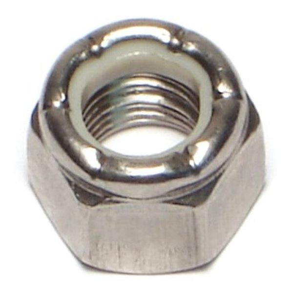3/8"-24 18-8 Stainless Steel Fine Thread Nylon Insert Lock Nuts