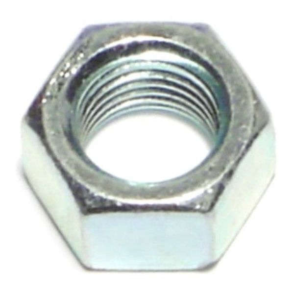 3/8"-24 Plain Steel Fine Thread Left Hand Hex Nuts