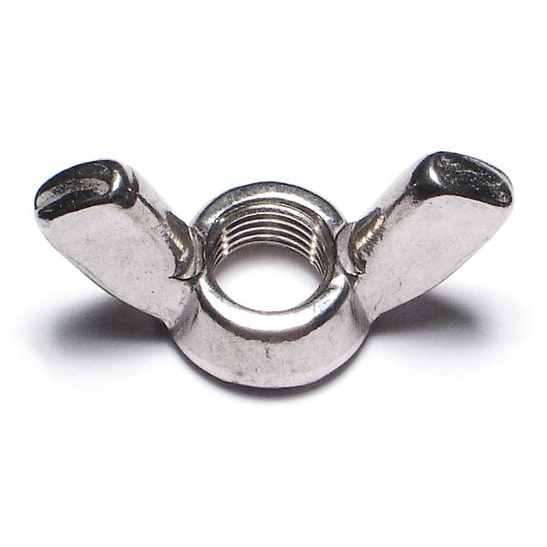 3/8"-24 x 1-7/16" 18-8 Stainless Steel Fine Thread Wing Nuts