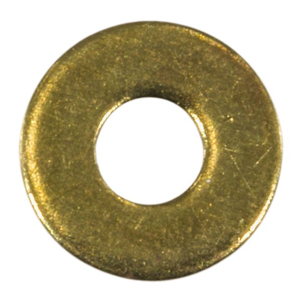 #4 x 7/64" x 9/32" Brass S Pattern Flat Washers