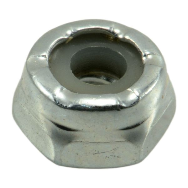 #4-40 Zinc Plated Grade 2 Steel Coarse Thread Nylon Insert Lock Nuts