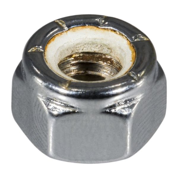 5/16"-18 Chrome Plated Steel Coarse Thread Nylon Insert Lock Nuts