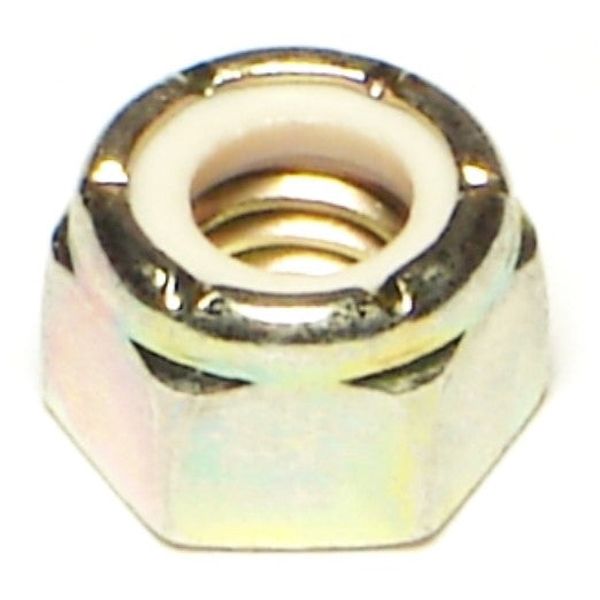 5/16"-18 Zinc Plated Grade 8 Steel Coarse Thread Nylon Insert Lock Nuts