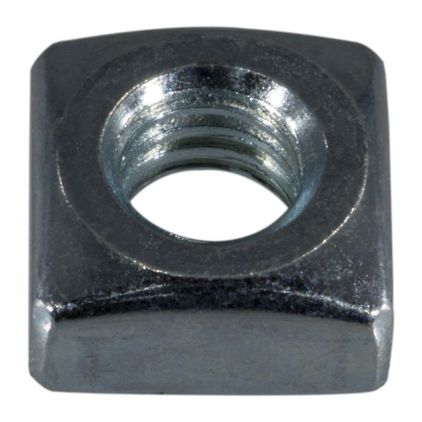 5/16"-18 Zinc Plated Steel Coarse Thread Square Nuts