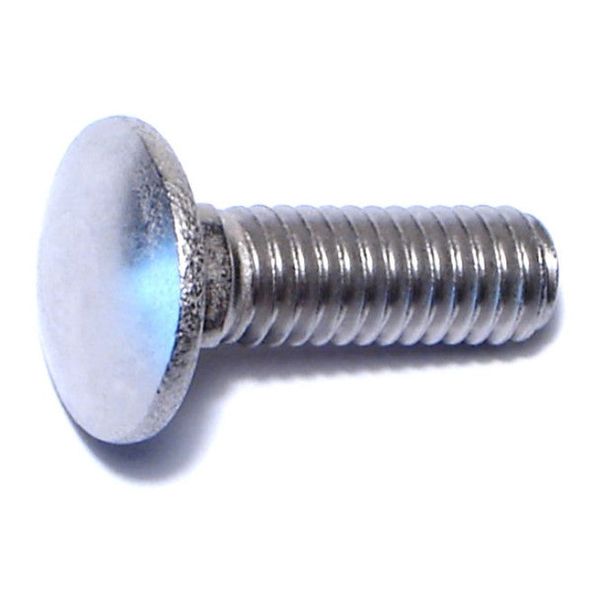 5/16"-18 x 1" 18-8 Stainless Steel Coarse Thread Carriage Bolts
