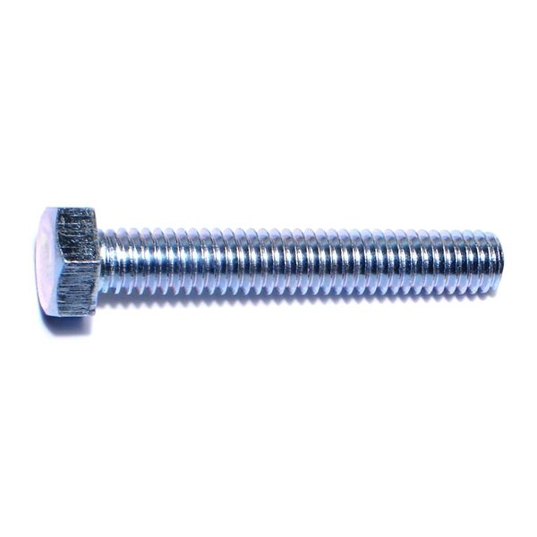 5/16"-18 x 2" Zinc Plated Steel Coarse Full Thread Hex Head Tap Bolts