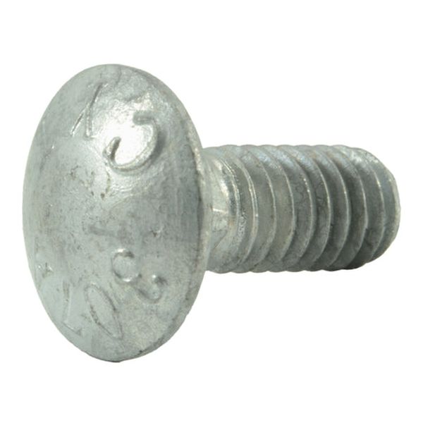 5/16"-18 x 3/4" Hot Dip Galvanized Grade 2 / A307 Steel Coarse Thread Carriage Bolts