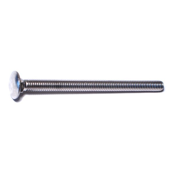 5/16"-18 x 4-1/2" 18-8 Stainless Steel Coarse Thread Carriage Bolts