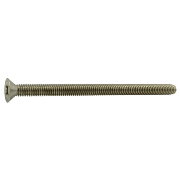 5/16"-18 x 5" 18-8 Stainless Steel Coarse Thread Phillips Flat Head Machine Screws