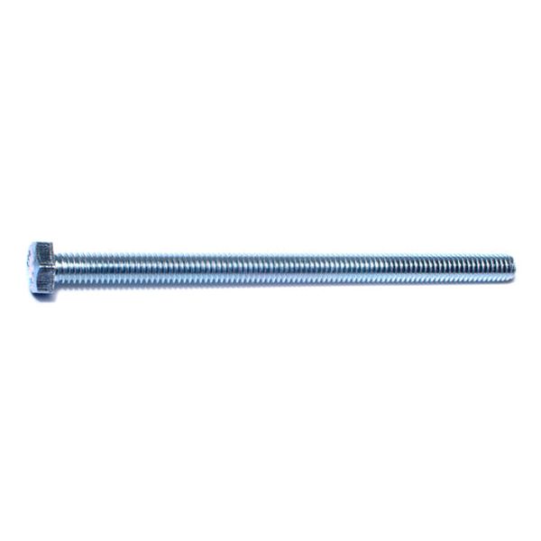 5/16"-18 x 5" Zinc Plated Steel Coarse Full Thread Hex Head Tap Bolts