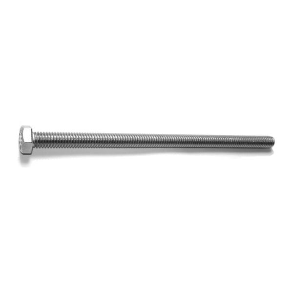 5/16"-18 x 6" 18-8 Stainless Steel Coarse Full Thread Hex Head Tap Bolts