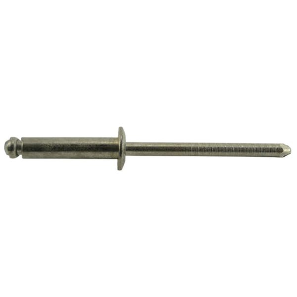 5/32" - 3/8" x 1/2" 18-8 Stainless Steel Dome Head Blind Pop Rivets