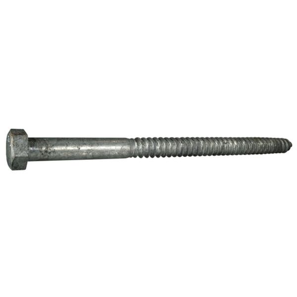 5/8" x 10" Hot Dip Galvanized Steel Hex Head Lag Screws