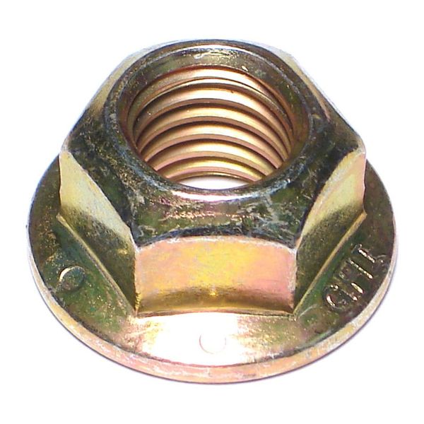 5/8"-11 Zinc Plated Grade 8 Steel Coarse Thread Flange Nuts Bolts