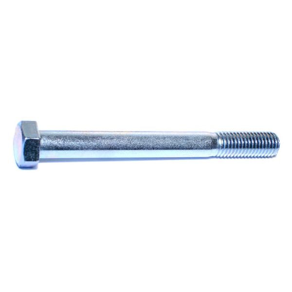 5/8"-11 x 6" Zinc Plated Grade 2 / A307 Steel Coarse Thread Hex Bolts