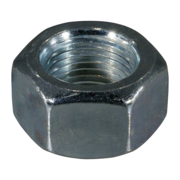 5/8"-18 Zinc Plated Grade 2 Steel Fine Thread Finished Hex Nuts