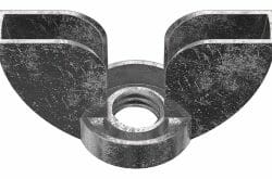 Imported Fasteners, Wing Nut Type D-Stamped, Fasteners, Nuts