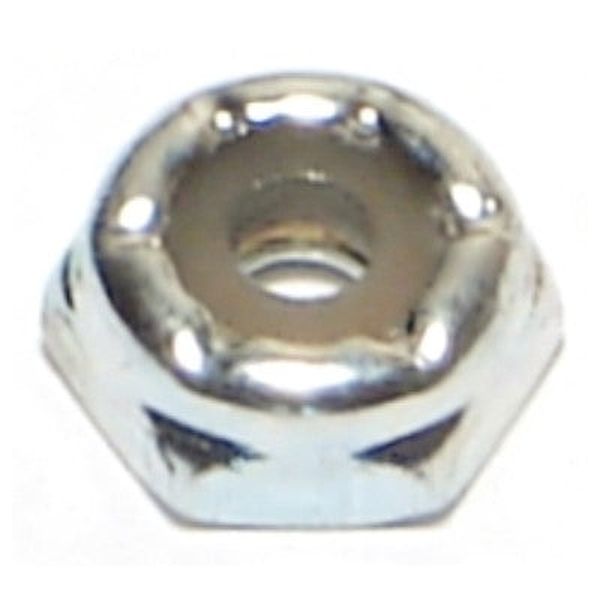 #6-32 Zinc Plated Grade 2 Steel Coarse Thread Nylon Insert Lock Nuts