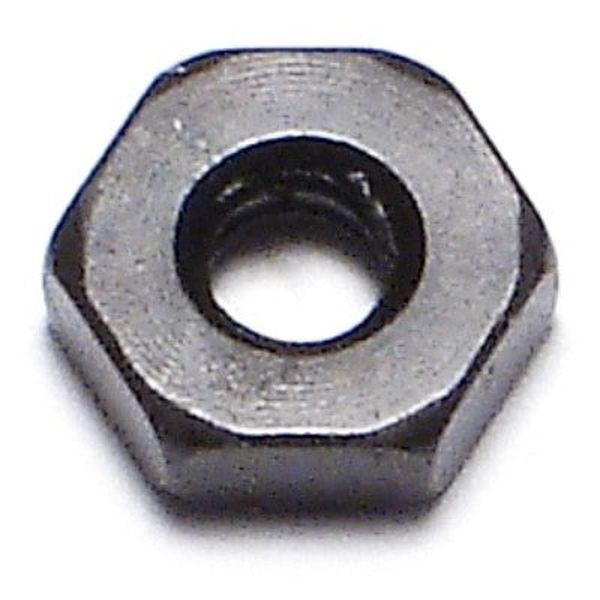 #6-32 Black Oxide Steel Coarse Thread Hex Nuts