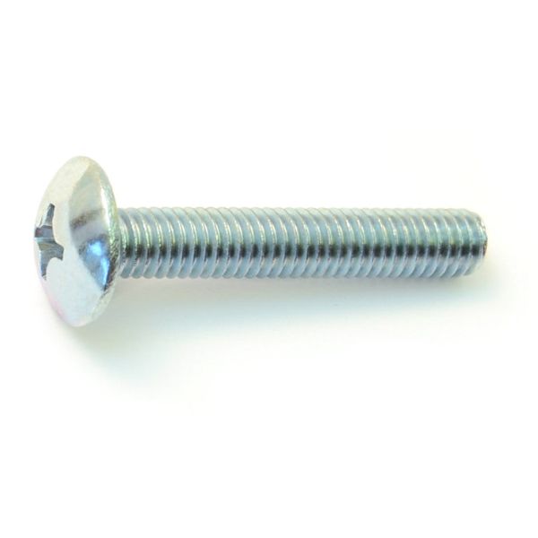 #6-32 x 1-1/4" Zinc Plated Steel Coarse Thread Phillips Flat Head Machine Screws