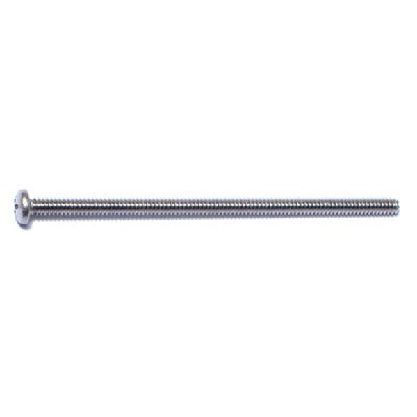 #6-32 x 3" 18-8 Stainless Steel Coarse Thread Phillips Pan Head Machine Screws