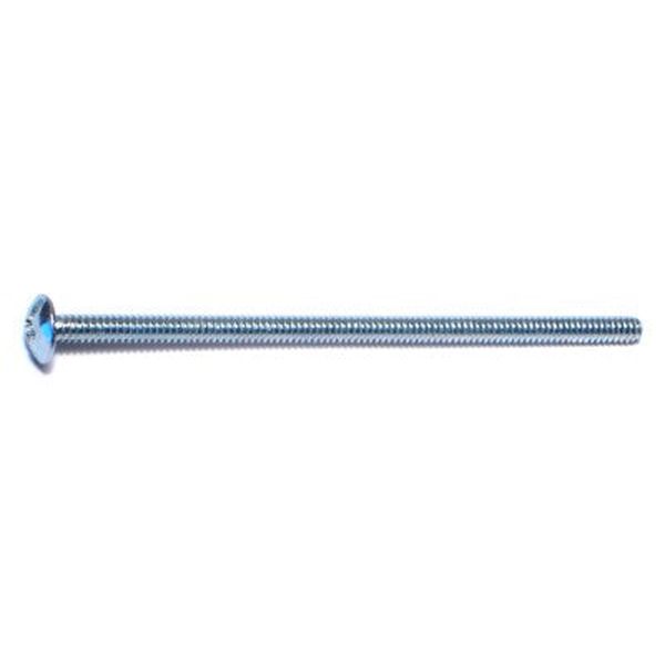 #6-32 x 3" Zinc Plated Steel Coarse Thread Combo Truss Head Machine Screws