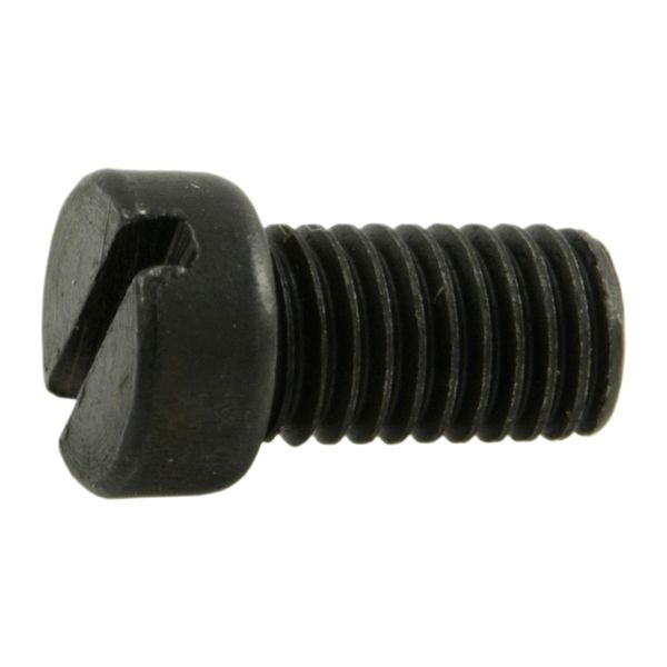 #6-48 x 1/4" Black Oxide Steel Fine Thread Slotted Fillister Head Gun Screws