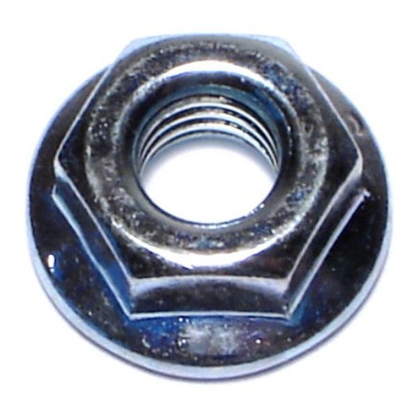 6mm-1.0 Zinc Plated Class 8 Steel Coarse Thread Flange Nuts
