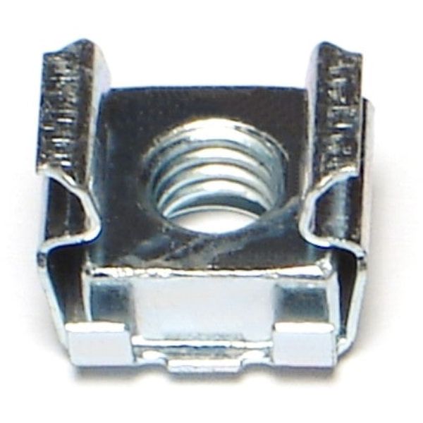6mm-1.0 x 1.626" to 2.667" Zinc Plated Steel Coarse Thread Cage Nuts
