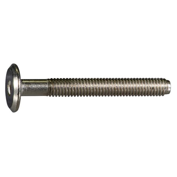 6mm-1.00 x 50mm Nickel Plated Steel Coarse Thread Joint Connector Bolts