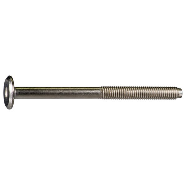6mm-1.00 x 80mm Nickel Plated Steel Coarse Thread Joint Connector Bolts