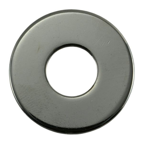 7/16" x 1/2" x 1-1/4" Chrome Plated Grade 2 Steel USS Flat Washers