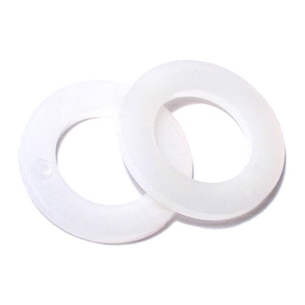 7/16" x 3/4" x 1/16" Nylon Plastic Flat Washers